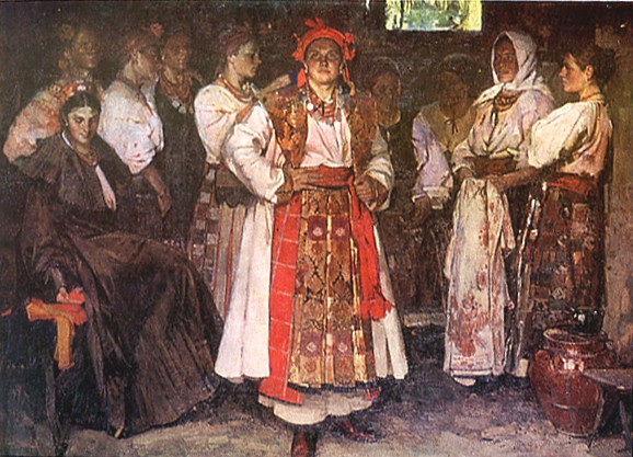 Image - Fedir Krychevsky: The Bride (1910).